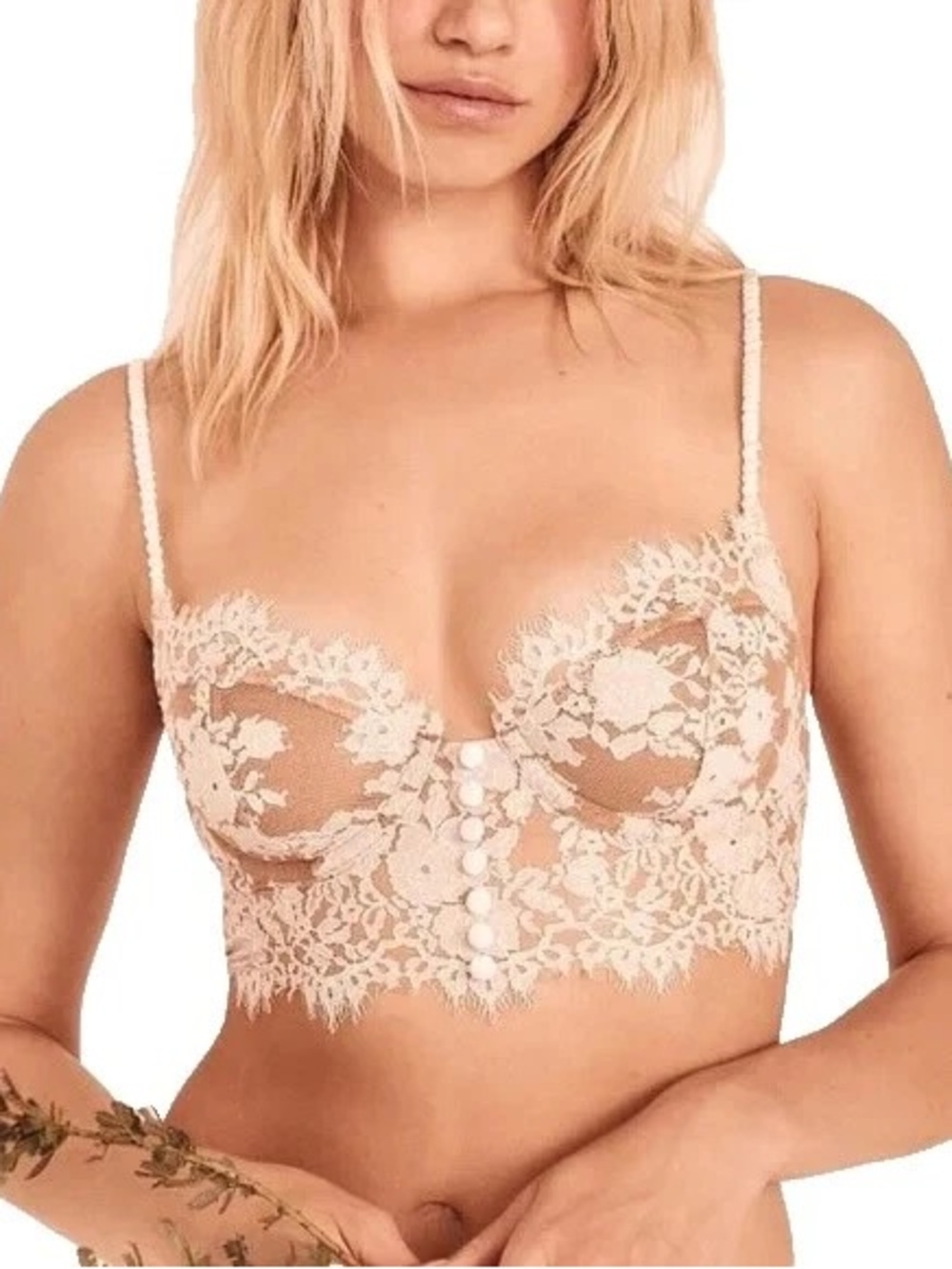 For Love and Lemons Faye Lace Bra